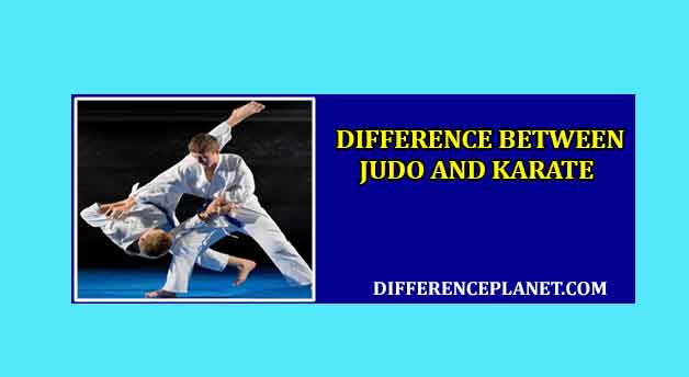 difference between Judo and Karate