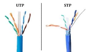 UTP Cable vs STP Cat6 Cable